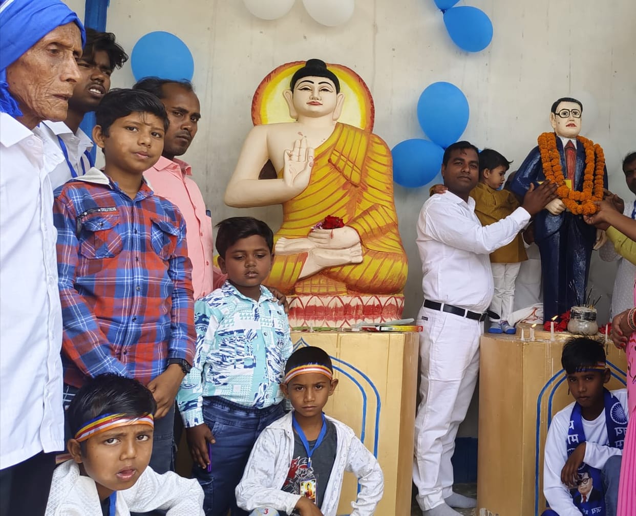 Buddha Purnima: The message of non-violence resonated during the Prabhat Pheri