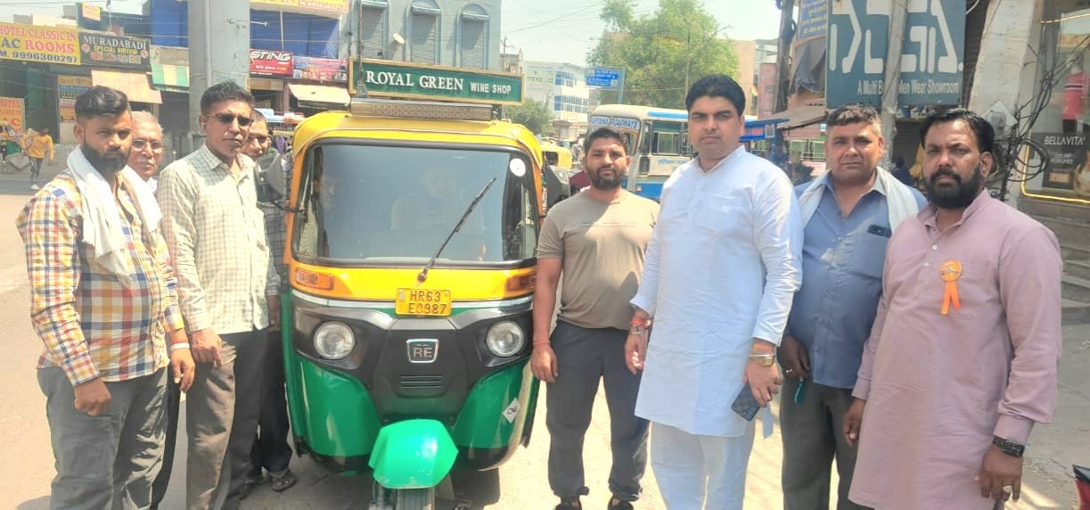 Welcomes announcement of formation of Haryana Labour Welfare Board for auto drivers