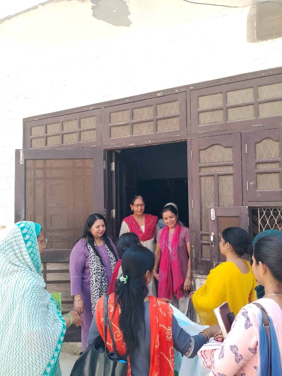The Deputy Chief herself went into the field and said keep 4 dustbins in the houses