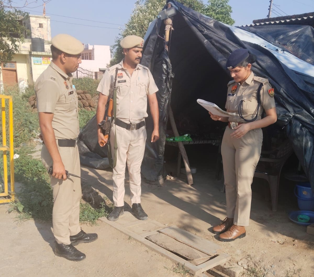 Security Arrangements Tested at Checkpoints During Mock Drill