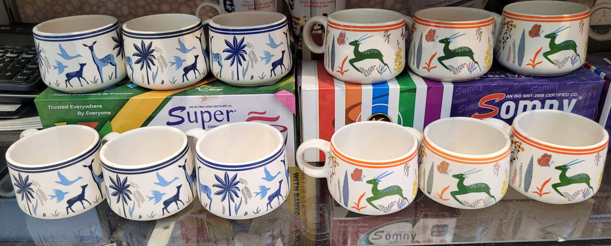 Khurja's crockery is giving the message of environmental protection