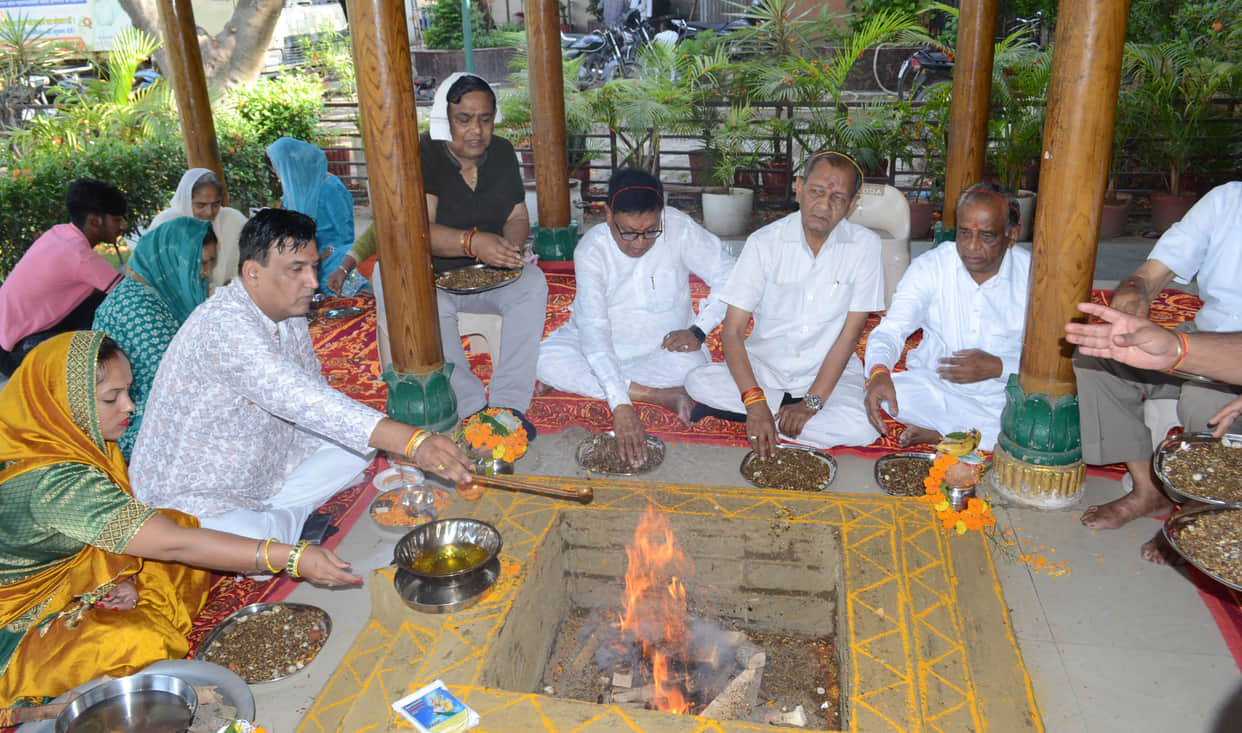 Havan organized on Buddha Purnima