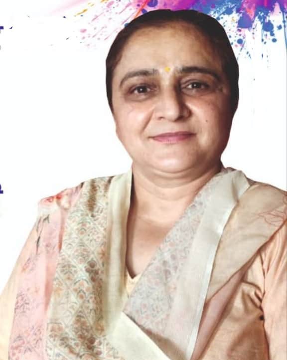 वार्ड के हाल (वार्ड -1)पांवटा नगर परिषद की पूर्व अध्यक्षा व  वार्ड एक से पार्षद  प्रत्याशी नि