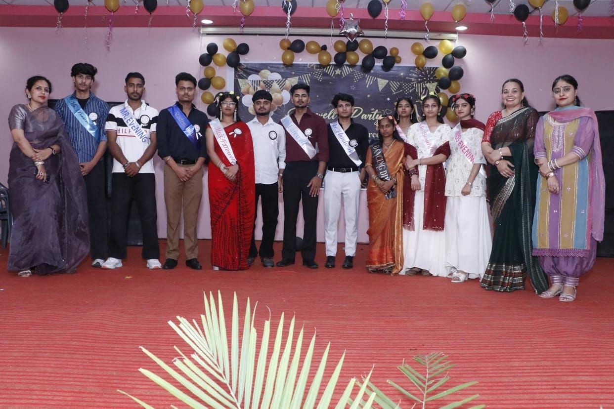 Bharti became Miss and Hemant became Mr. Farewell
