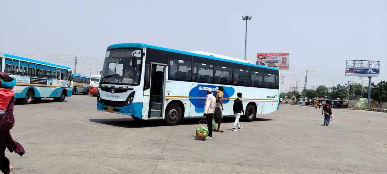 Travel Just Got Easier... AC Bus Service Launched from Jind to Gurugram