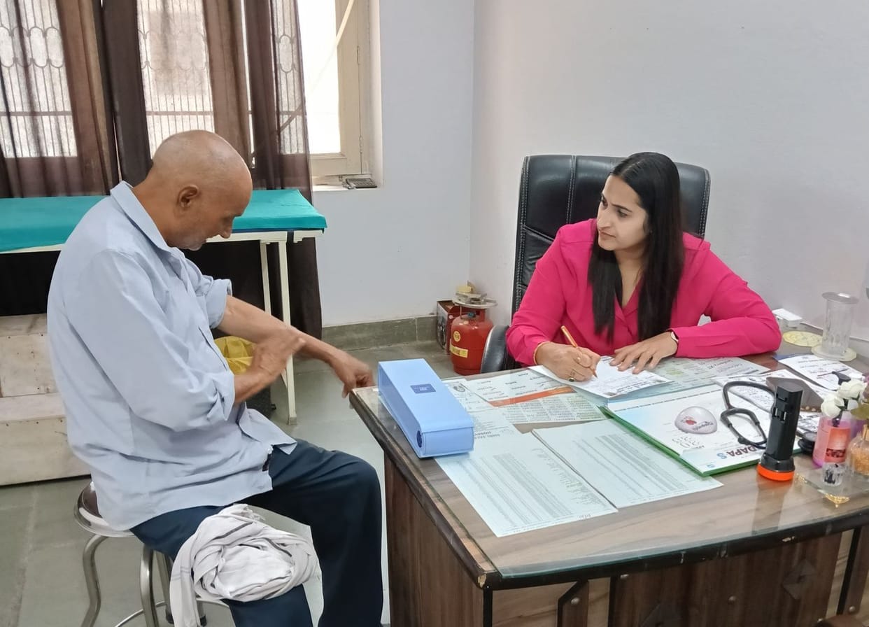 69 Patients Undergo Check-ups at Free Health Camp