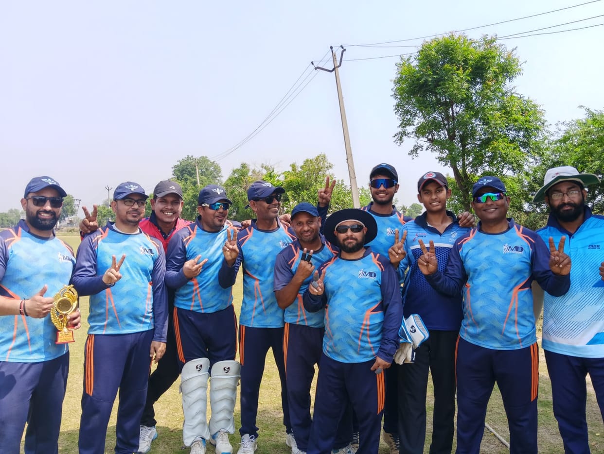Anshul played an explosive innings, MD Cricket Club won