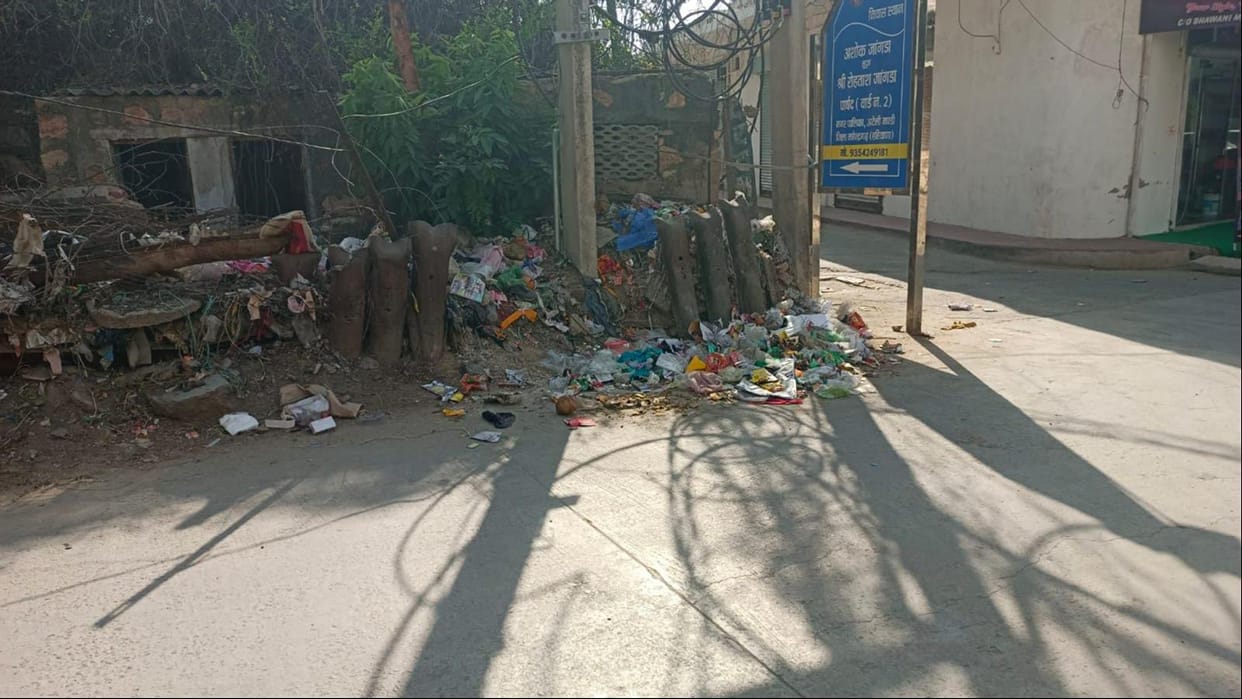 Questions Raised Over Swachhata Pakhwada Heaps of Garbage Litter the Streets