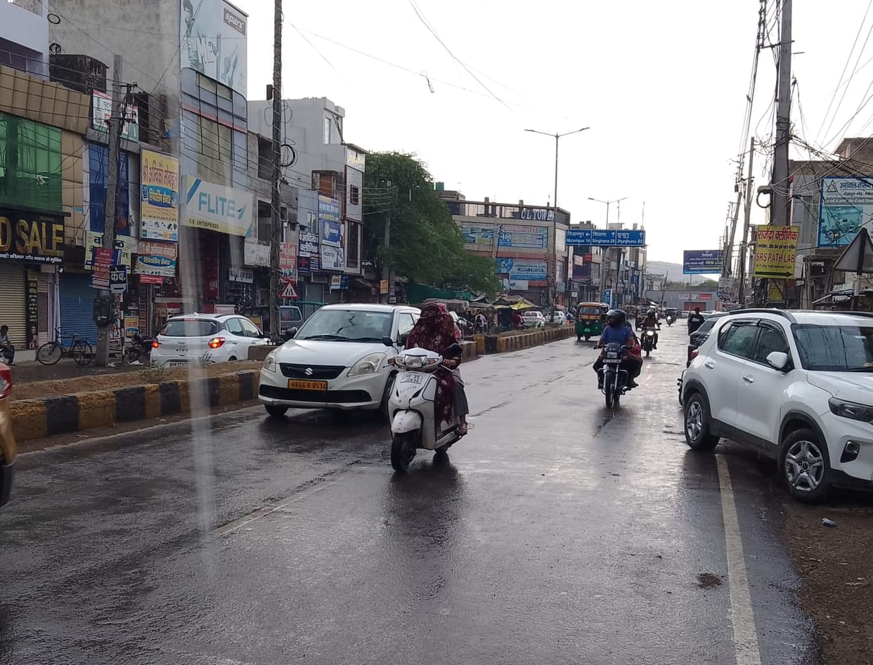 Light Rain in Narnaul; Possibility of Heavier Rainfall in May