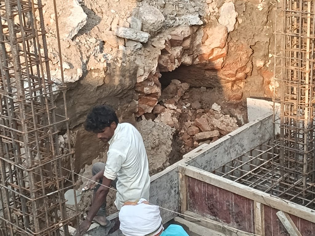 The underground structure has once again piqued people's curiosity