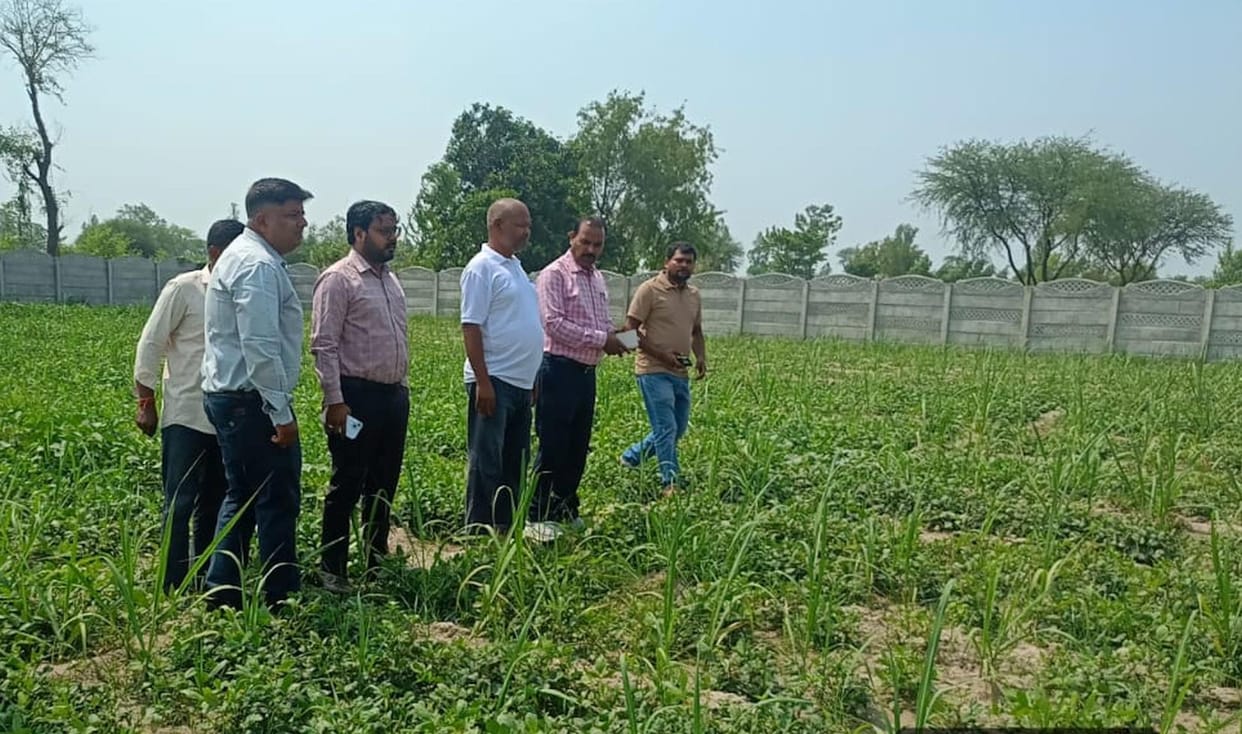 Instructions given to farmers for technology based farming