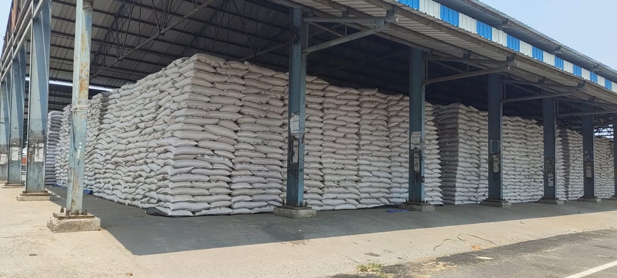 Wheat arrivals halt; 2.81 lakh metric tonnes procured