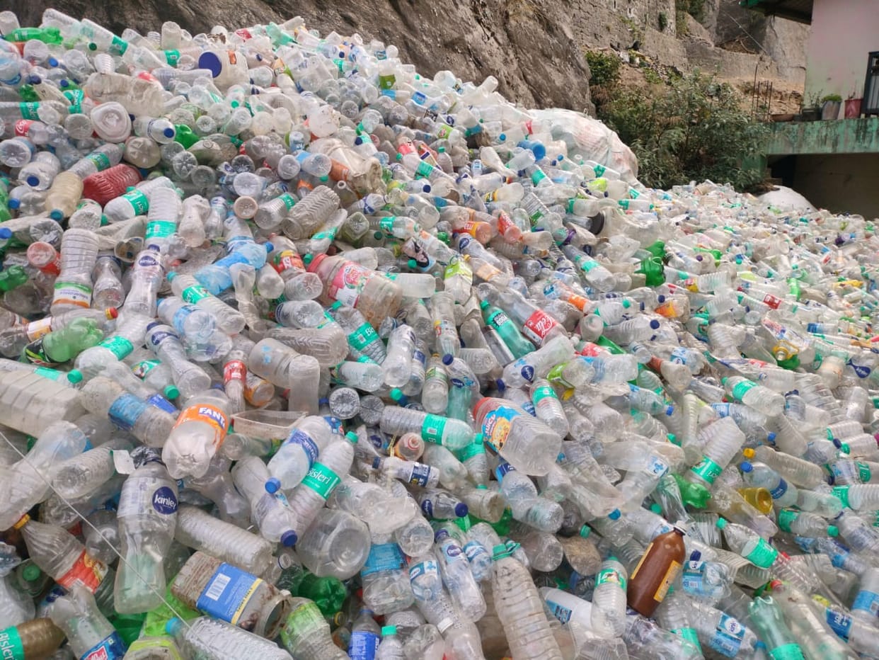 Over 50,000 plastic bottles collected in five days