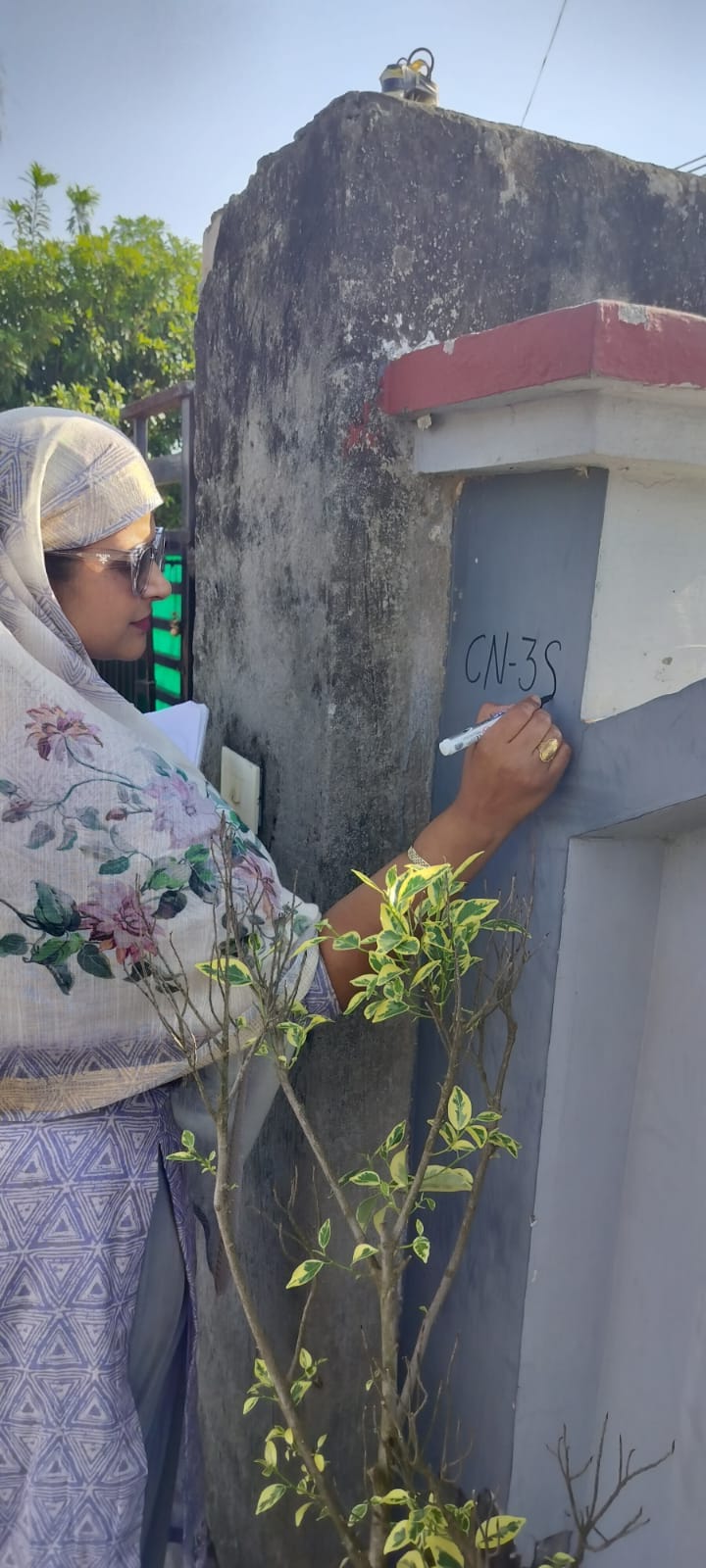 Houses are empty during the day, and gathering census data at night poses a challenge.