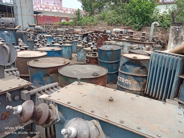 Transformers blew up in the intense heat of April, causing power cuts.