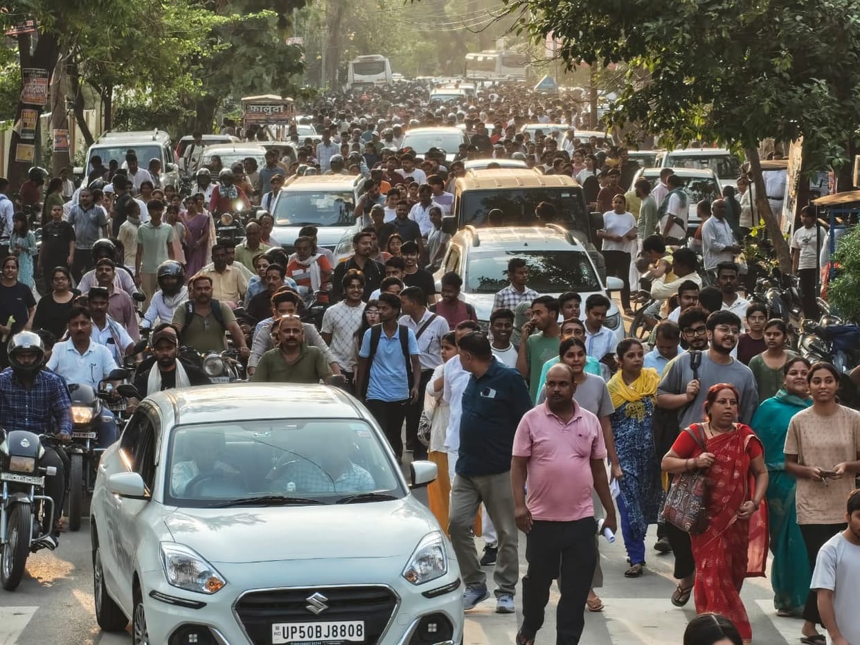 NEET: 3153 appeared for the exam at seven centres, 79 were absent.