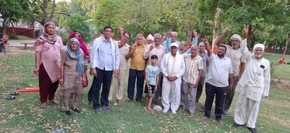 Senior citizens raised the demand for free health check-up and treatment