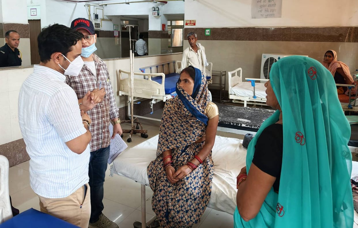 The CDO inquired about the situation, checked the availability of medicines, and inspected their expiry dates.