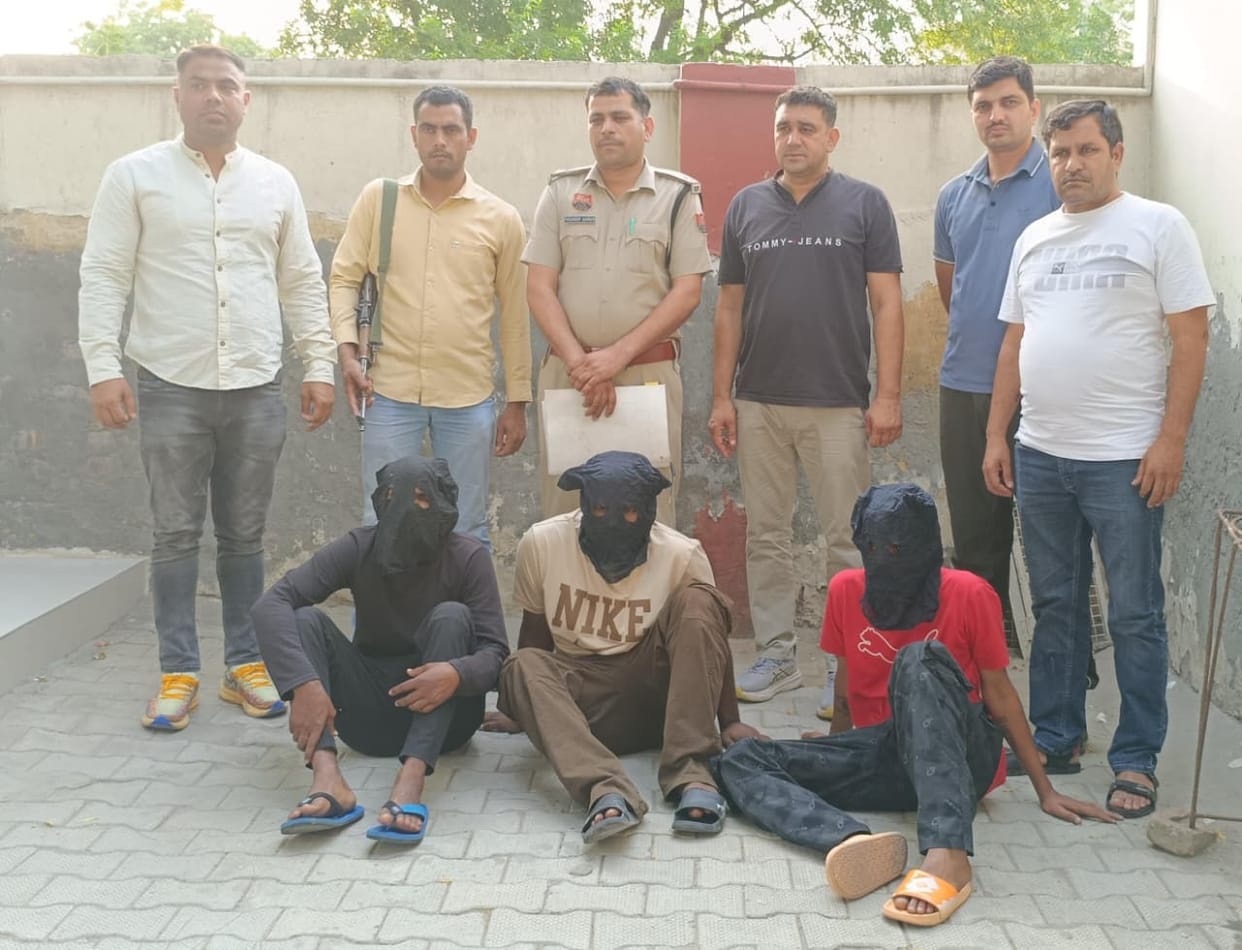 3 accused of gang crime arrested