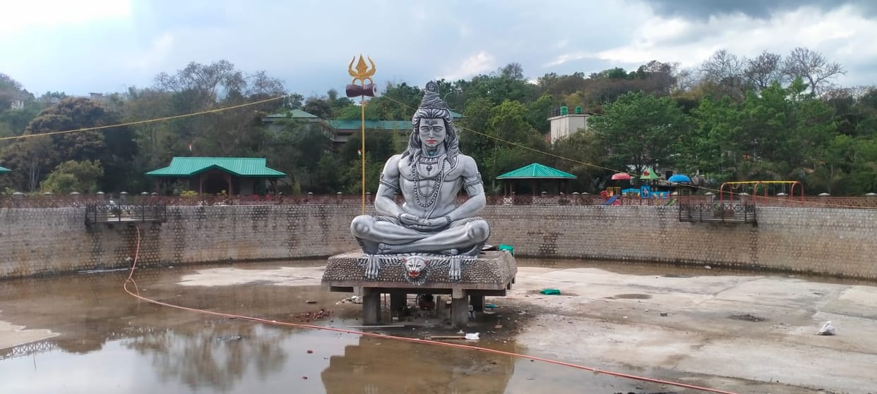 22 feet statue of Lord Shiva installed in Sammu Tal