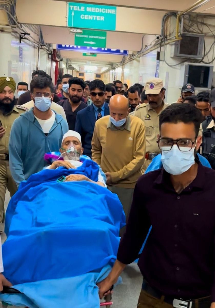 Srinagar, MP Eng. Rashid, Father Shift, AIMS Delhi