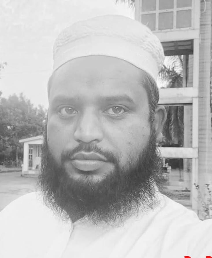 A bike-riding cleric died after being hit by an unknown vehicle.