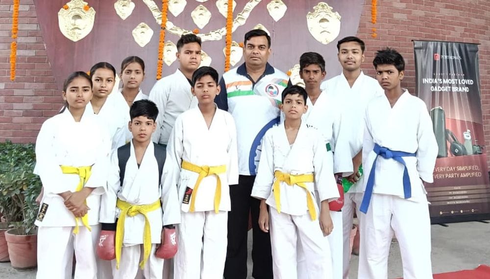 Karate Players Shine in Ghaziabad, Win Medals