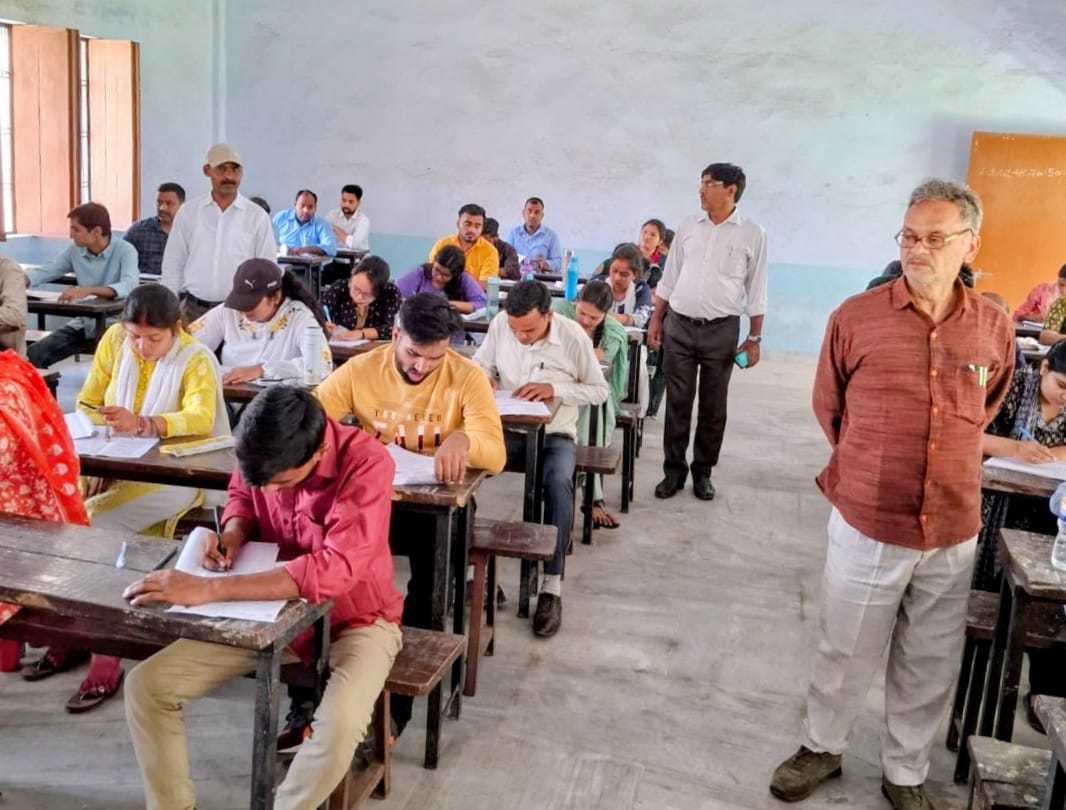 Three examinees were caught cheating during the sixth-semester Law examination.