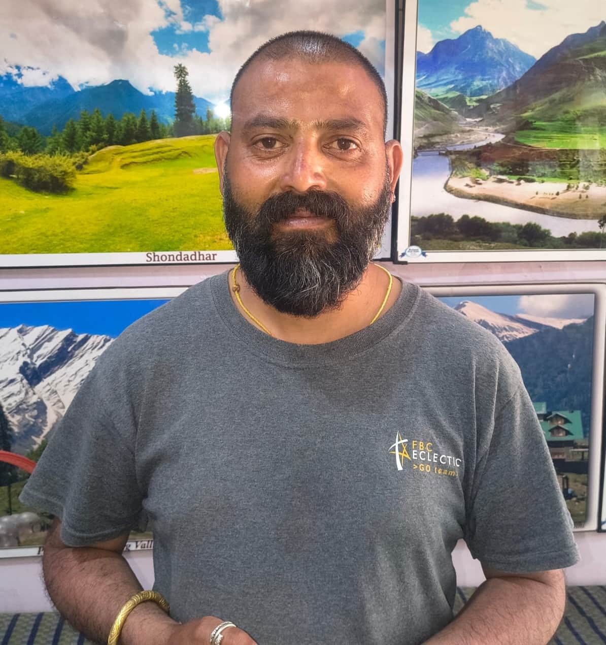 विकास भारद्वाज, स्थानीय निवासी। भुंतर वाली खबर के लिए