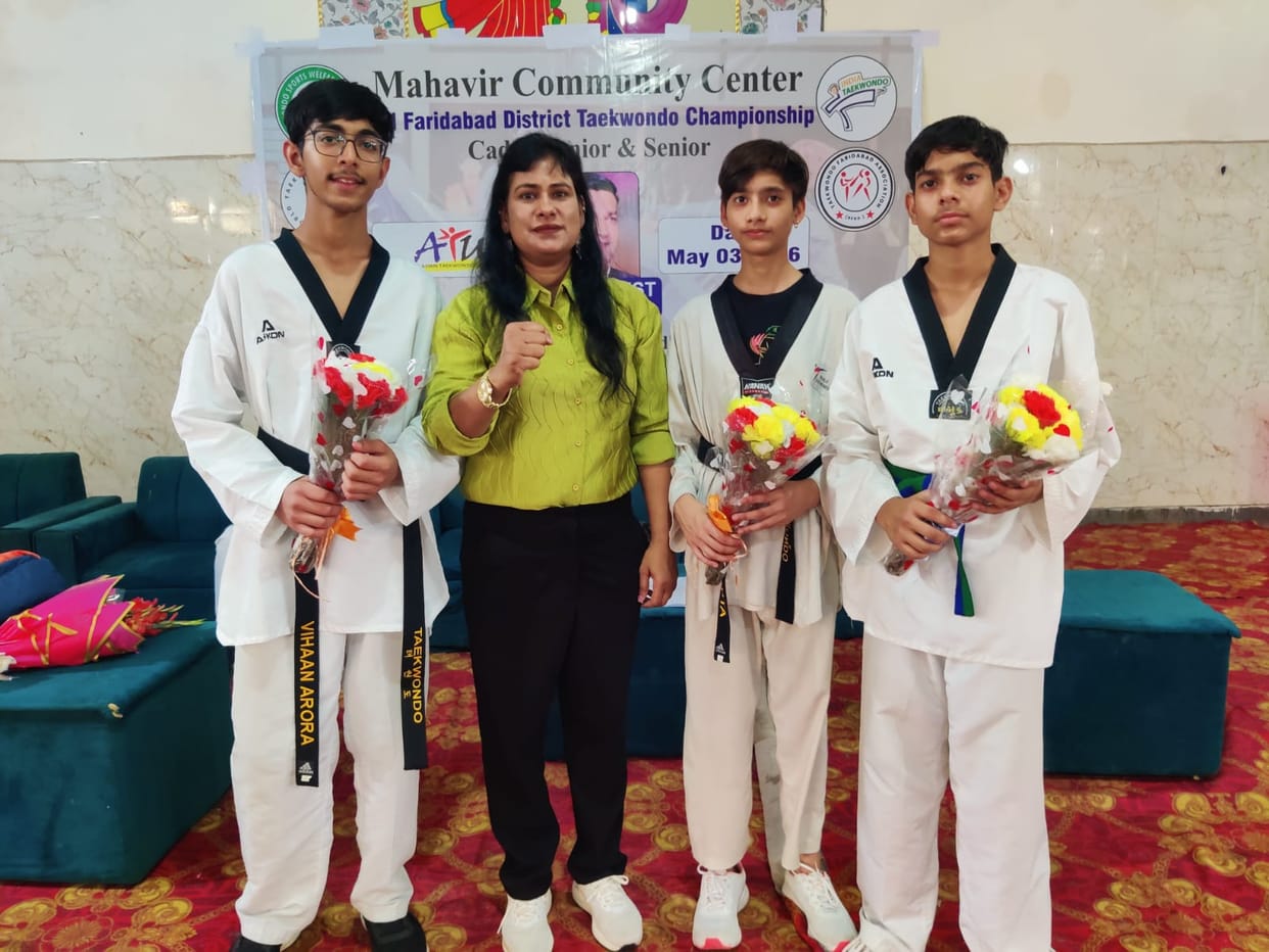 Vaidehi and Vihaan won gold, Jitesh got bronze
