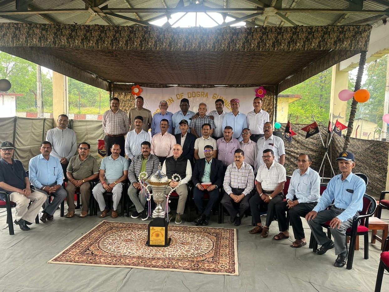 Ex-servicemen celebrated 70th Foundation Day and reunion ceremony