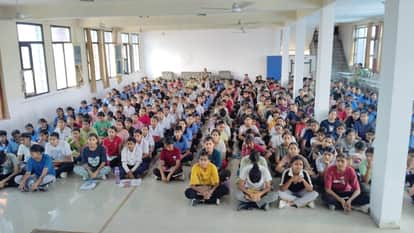 Cadets were made aware about water conservation.