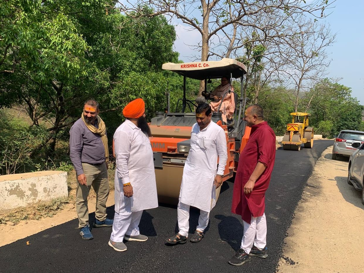 Inspected Development Works in the Adibadri Region