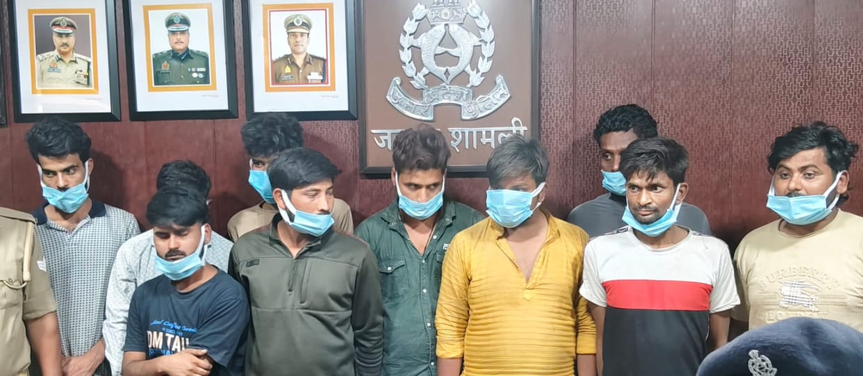 10 members of interstate power wire cutting gang arrested