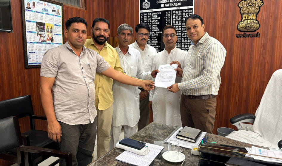 Roadways Union demonstrated and submitted a memorandum to the GM