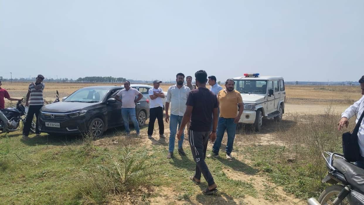 Allegations of illegal mining on Panchayat land, uproar
