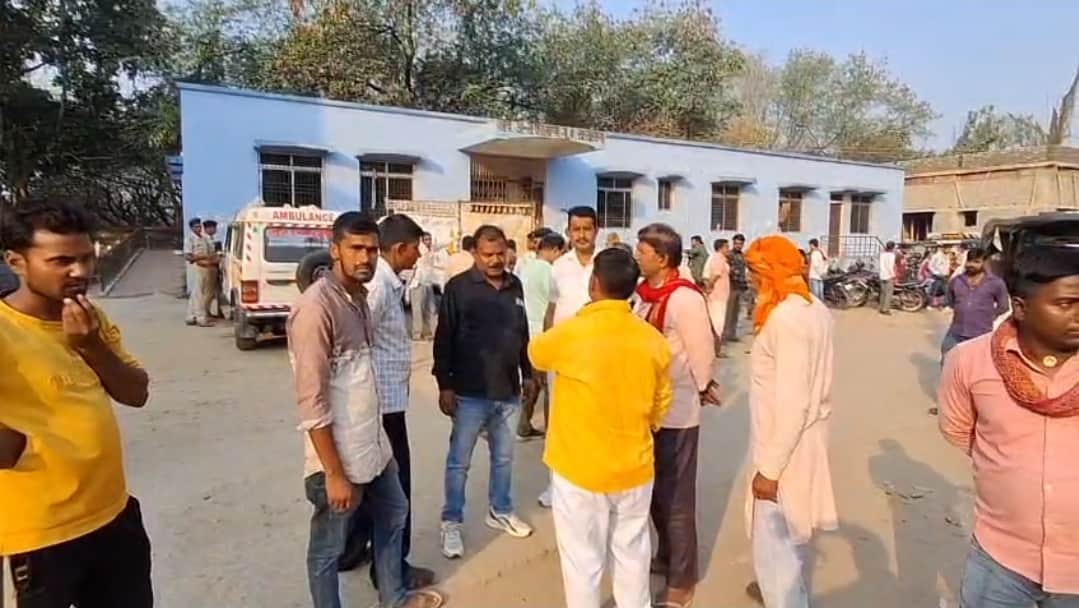 घटना के बाद शोकाकुल परिजन