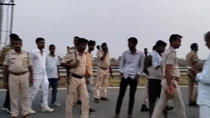 rohtas nh319 road accident five killed truck bus collision mathiya dinara sasaram bihar news