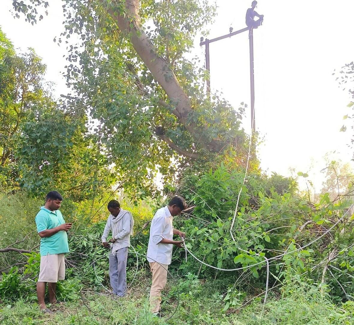 Power outage for five days, daily routine affected