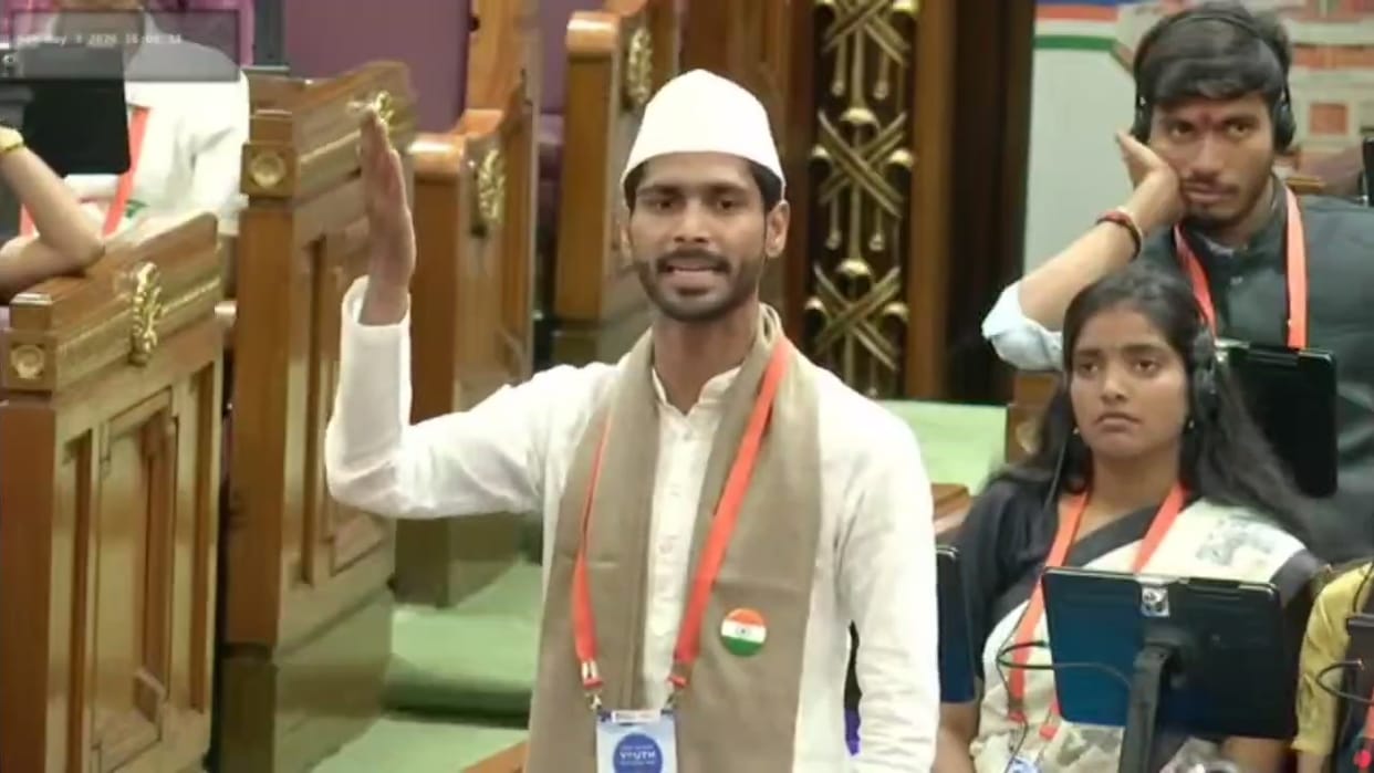 The Voice of Kasganj's Saurabh Resonates in the Legislative Assembly