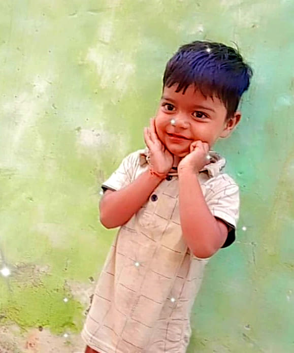 Infant killed in collision with unknown vehicle, parents seriously injured, road blockade imposed