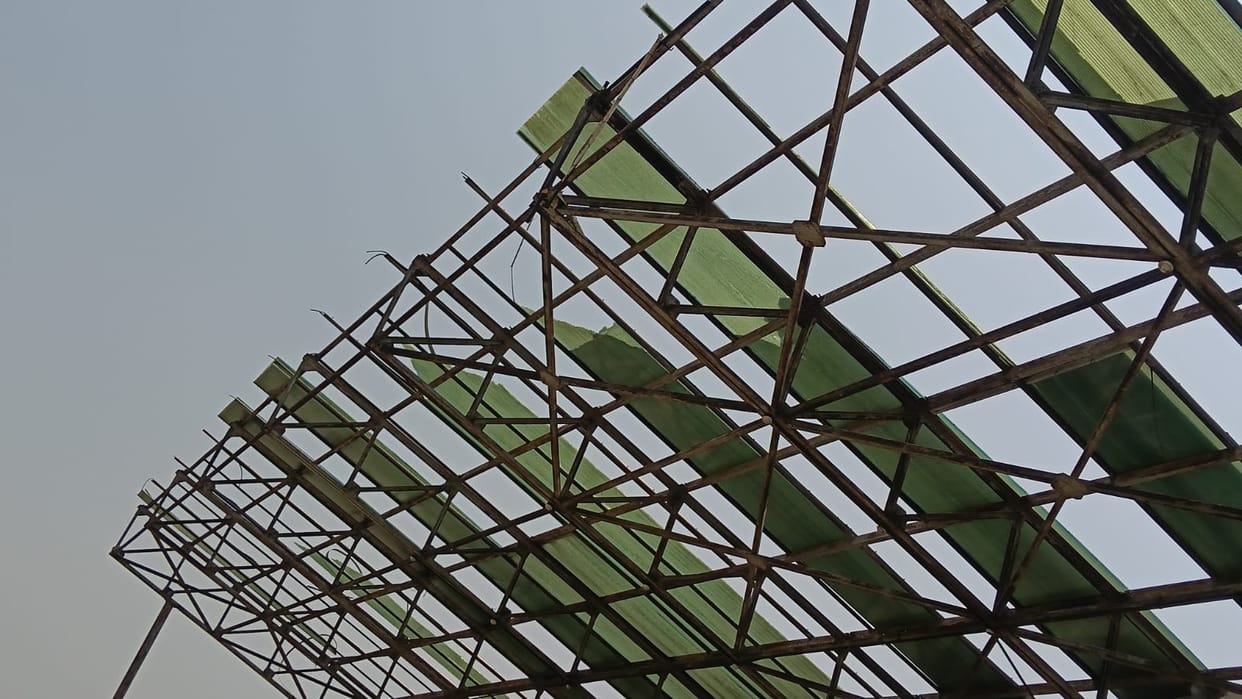 Afghan sports stadium in a dilapidated condition, players are worried