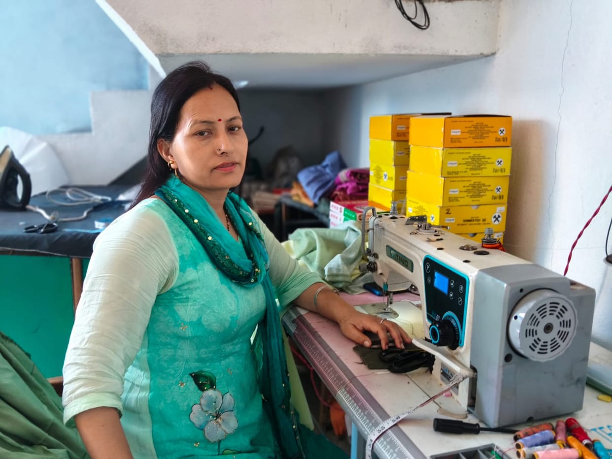 Sewing and weaving changed her fortunes, now she is making others self-reliant too.