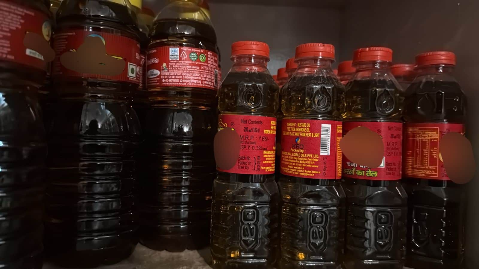 सरसो का तेल।