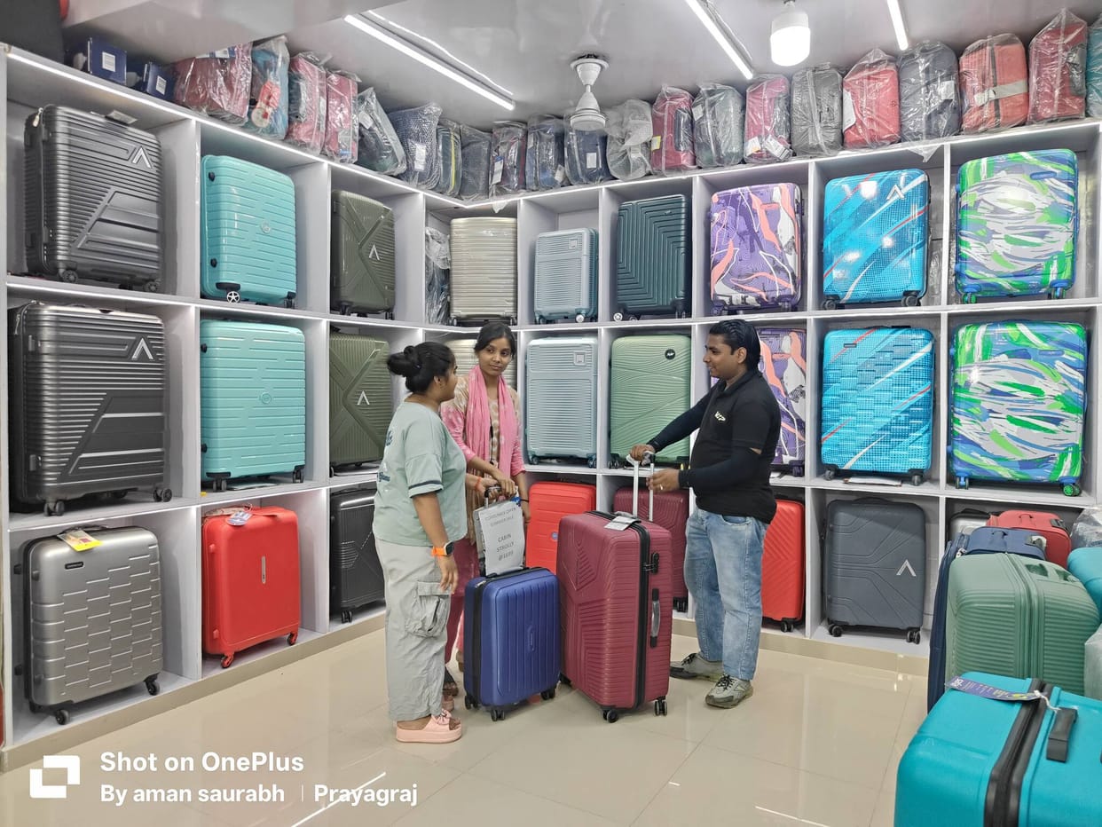 Holiday season... suitcases heavy on the pocket