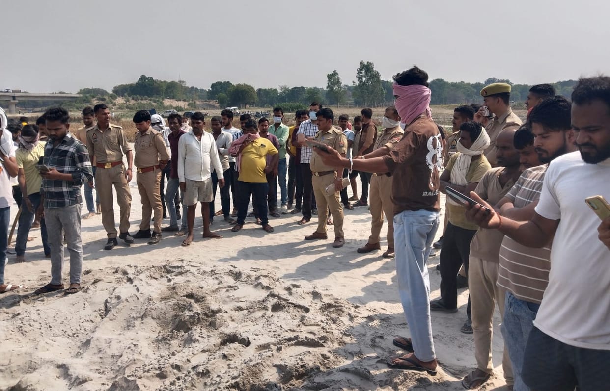 The body of a young man was taken out of the grave for investigation