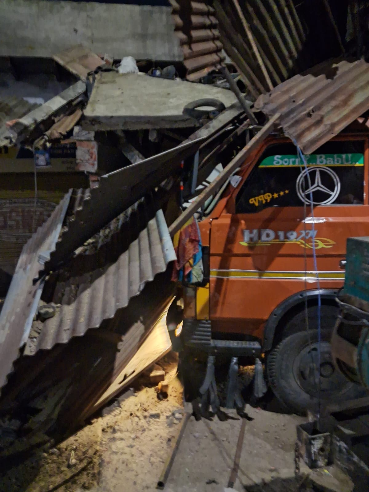 DCM crashes into shop; damage worth lakhs, no loss of life.