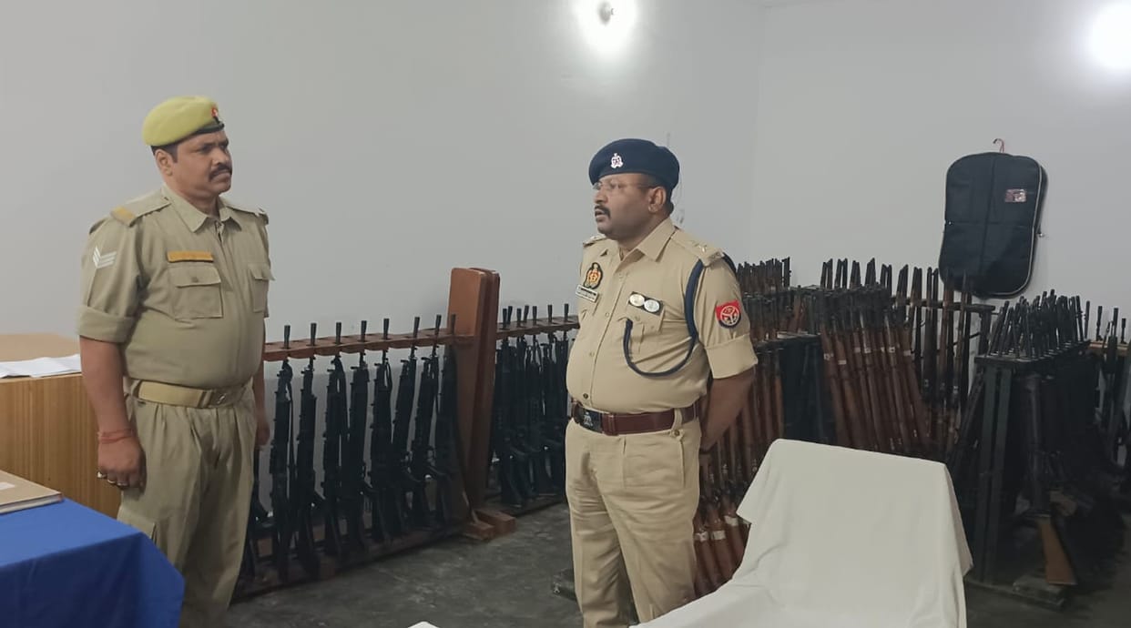 ASP inspected the barracks and canteen
