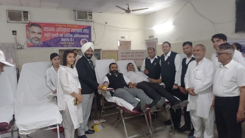 105 units of blood donated in the camp organized in Bar