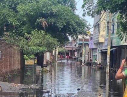 Storm and rain wreak havoc: Six-year record broken: 60 mm more rain recorded, public life affected